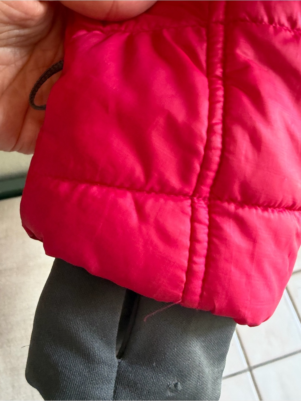 Columbia Quilted Puffer Jacket Interchange Pink Omni-Heat Faux Fur Collar - Picture 4 of 7